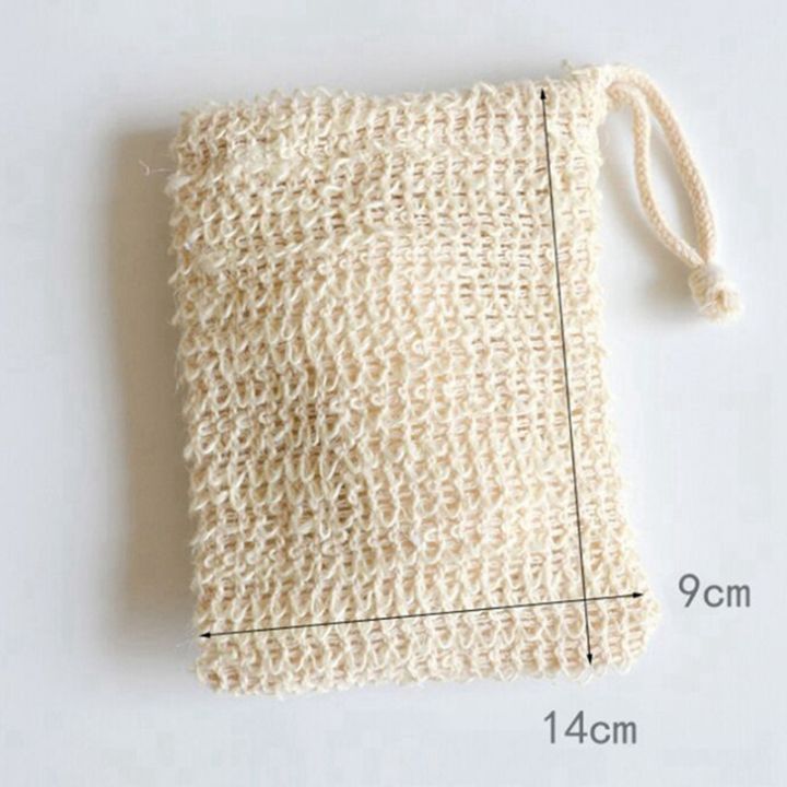 30pcs-cotton-ramie-soap-bag-natural-plant-fiber-environmental-protection-hand-made-soap-ramie-foaming-net-storage-bag