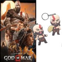 Game Of War 5 Keychain Silicone Ragnarok Axe Pendant key Rings Blades Exile Accessories