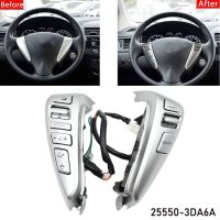 Gracekarin 1pc Wheel Switch Car Multi-function Switch Plastic 25550-3DA6A 255503DA6A Hot Sale