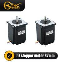 Nema 23 Stepper Motor 2.2N.m 57HS82mm 314ozin Dual Axle 6.35/8mm Single Axle 6.35mm/8mm Current 4.0A For CNC Router 3D Printer