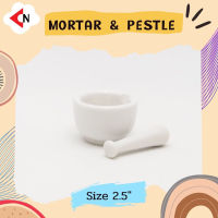 MORTAR &amp; PESTLE 2.5" ครกบดเคมี