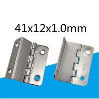 4PCS Vintage Furniture Decoration Cabinet 41x12mm Three-Folding Hinges Foldable Wooden Box Door Bifold Hinge