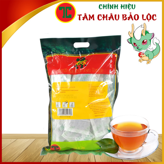 Trà atiso túi lọc tâm châu - trà atiso túi lọc phổ thông hộp 200g - ảnh sản phẩm 2