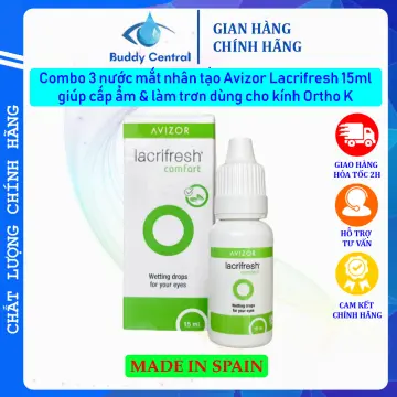 Nước mắt nhân tạo Avizor Lacrifresh có hiệu quả trong việc làm giảm ngứa, khô và mỏi mắt?
