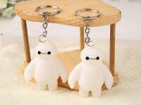 ฟิกเกอร์ตุ๊กตาอ้วน Baymax Chain Man 6กุญแจฮีโร่เด็กสีขาว1ของขวัญบอลลูนใหญ่ตุ๊กตาของเล่นชิ้น