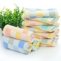 [WDC]♠♙❖ 3pcs/set 25x50CM Double Layers Baby Bath Towel Kid Towel Soft Cotton Towel