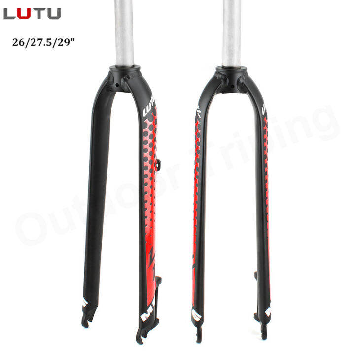 Local legal 28.6mm LUTU Rigid Fork 27.5er 26er 29er Mountain Bicycle 29