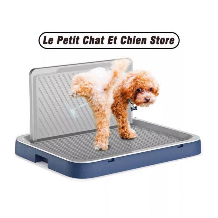 Plastic Doggie Indoor Pet Potty Tray Park Corner Dog Wee Pee Pads Tray