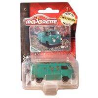 โมเดลรถเหล็ก Majorette VW T1 รถลายสนิม _ VINTAGE #Green สีเขียวลายสนิม เปิดท้ายรถได้ โมเดลรถสะสม