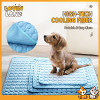 Lovinland สุนัข Self Cooling Mat สัตว์เลี้ยงล้างทำความสะอาดได้ฤดูร้อน Cooling Pads ฤดูร้อน Sleeping Kennel Mat ผ้าไหมน้ำแข็ง Sleep Mat Pad ปลอดสารพิษ Sleep Bed สำหรับสุนัขขนาดใหญ่แมวสัตว์