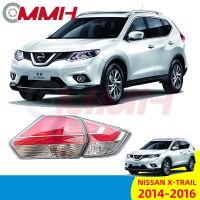 Nissan X-Trail XTRAIL X TRAIL T32 2014-2016 เสื้อ​ไฟท้าย ไฟท้าย​แต่ง ไฟท้ายไฟเบรค​ ไฟเลี้ยว Taillamp Taillight ไฟท้าย​ พร้อมทับทิม ไฟท้ายกันชนหลังสําหรับ​ ทับทิมในฝาท้ายไฟท้าย  ไฟเบรก ไฟสัญญาณเตือน