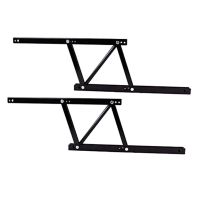 【CC】 2Pcs Lift Up Top Table Lifting Frame Mechanism Hinge Hardware Fitting with Folding Standing Desk