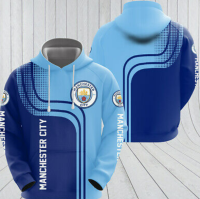 3D HOODIE-  XZX180305   man chester City f.c 3D Hoodie 09