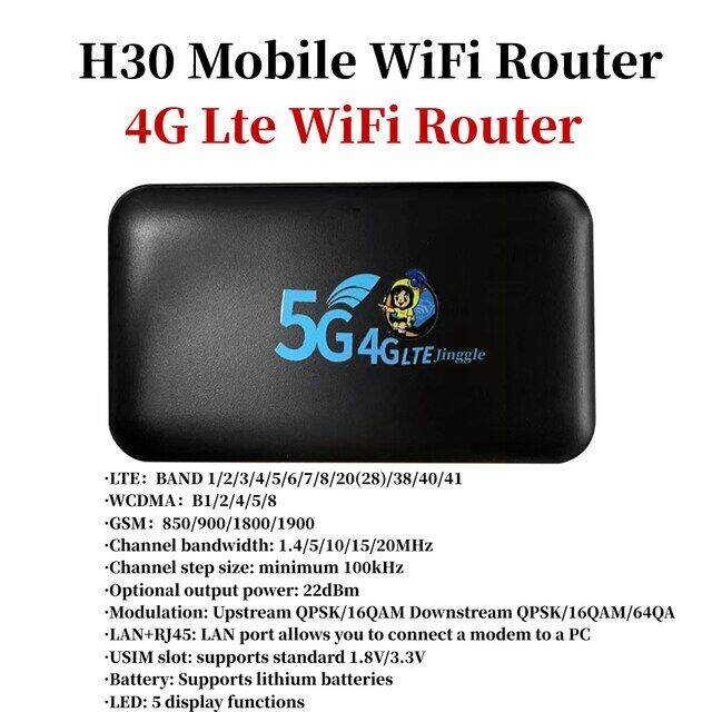4G/5G Mobile Wifi Hotspots Pocket Wireless WiFi Router CAT4 150Mbps