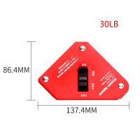 Soldering Locator Strong Magnetic 30lb 55lb ผู้ถือแม่เหล็กเชื่อม45 ° 90 ° 135 °