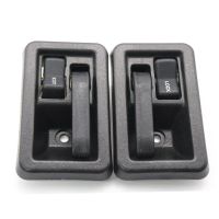 Left and Right Car Interior Inside Door Latch Handles Interior Pair Left &amp; Right 55176476AB 55176477AB For Jeep Wrangler YJ TJ 1987-2004