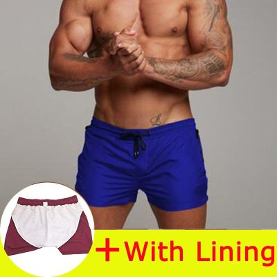 ‘；’ 2023 Summer Man Beach Shorts Board Shorts Swimming Surfing Gyms Swimsuits Swimwear Mens Fitness Running Mayo Short Homme Sunga