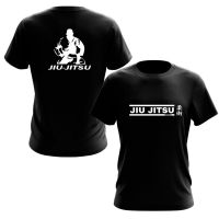 New Fashion2023 Black White T-Shirt Jiu Jitsu Fight Martial Arts Self Defense 2023