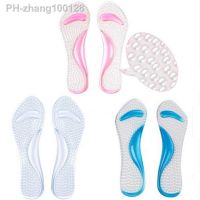 Silicone Gel Orthopedic Insoles for Flat Foot Arch Support Pads Women High Heel Shoes Shoe Inserts Transparent Massage Cushion