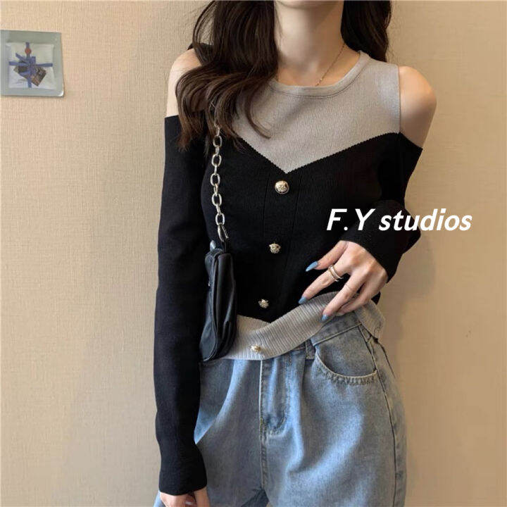 𝙁.𝙔 𝙨𝙩𝙪𝙙𝙞𝙤𝙨 🌸(พร้อมส่ง‼️)🌸NO.220 เสื้อไหมพรมแฟชั่น เสื้อเชิ้ตผ้าถักเปิด ...