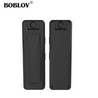 BOBLOV S2 Mini กล้องวีดีโอ180หมุนได้เป็นองศา,HD 1080P Body กล้องวิดีโอ120องศา OTG Dash Cam สำหรับฝ่ายบังคับใช้กฎหมาย/การประชุม/Travel