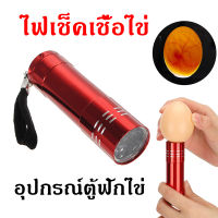 ส่งในไทย ไฟส่องไข่ ไฟฉายส่องไข่ ไฟฉาย LED อุปกรณ์ตู้ฟักไข่ ส่องไข่เขื้อ ไข่ไก่ ไข่เป็ด 39บาท ถูกที่สุด