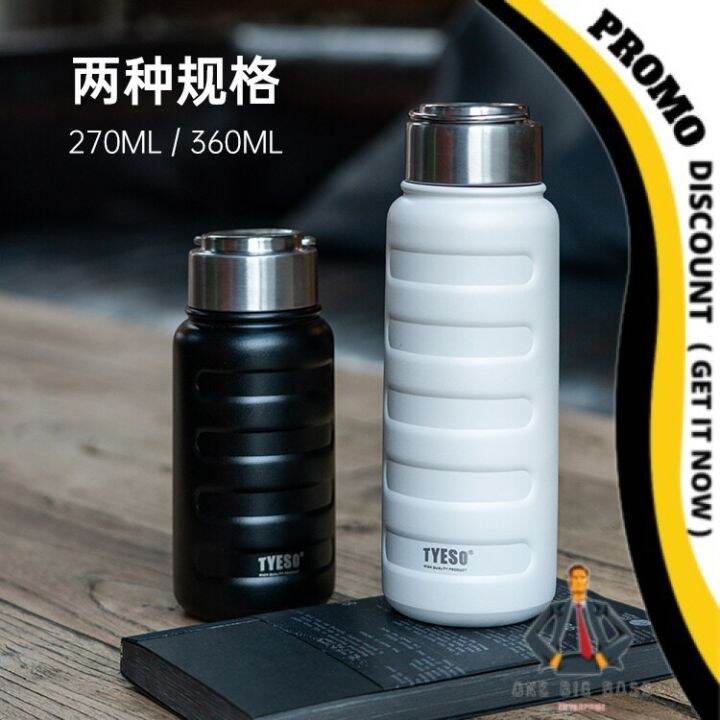 100 ORI TYESO Tumbler Stainless Steel Thermos Cup Mugs Bottle Warmer