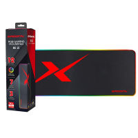 Gadonx MG-10 แผ่นรองเม้าส์ มีไฟ (Size XL) 800 X 310x4mm 7-Color RGB Lighting Gaming Mouse Pad สีดำ