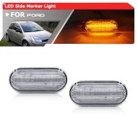 2x For Ford C Max Fiesta Focus MK2 Fusion Galaxy Front Led Side Marker Blinkers Indicator Auto Turn Signal Lamp 4M5A13K309AA