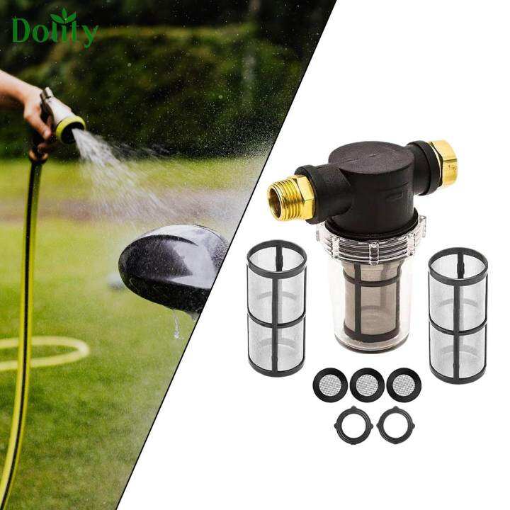 Dolity Sediment Filter Attachment for Pressure Washer 3/4 Thread for