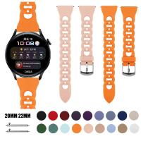 ❈ 20mm 22mm Strap For HUAWEI WATCH GT 3 Pro 46mm 43mm Sport Silicone Band For HUAWEI GT Runner GT3 GT2 42mm Watchbands Bracelet