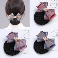 New professional head flower nurse stewardess hairpin hotel bank special bow hair accessories