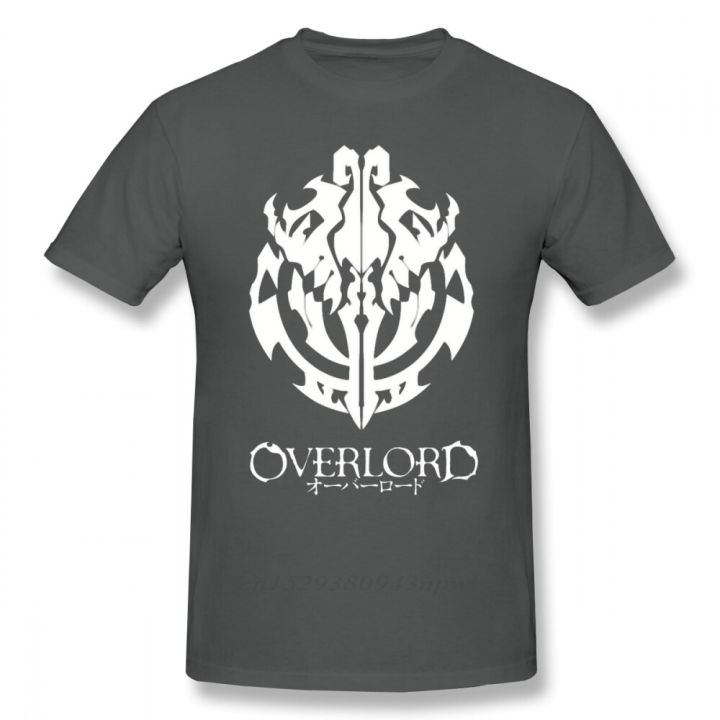 overlord-t-เสื้อ-overlord-anime-guild-สัญลักษณ์-ainz-ooal-gown-เสื้อยืดกราฟิกแขนสั้น-tee-เสื้อ-man-oversize-tshirt