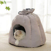 CatNest อุโมงค์เตียงฤดูหนาว CatBed ถ้ำลูกแมว CatHouse CatCave ประภาคารสำหรับในร่ม Cat เต็นท์ CatTunnel ของเล่น Y5GB