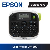 เครื่องพิมพ์ฉลาก Epson LabelWorks LW-300 ตัวหนังสือภาษาอังกฤษ (เคลียร์สต็อค)