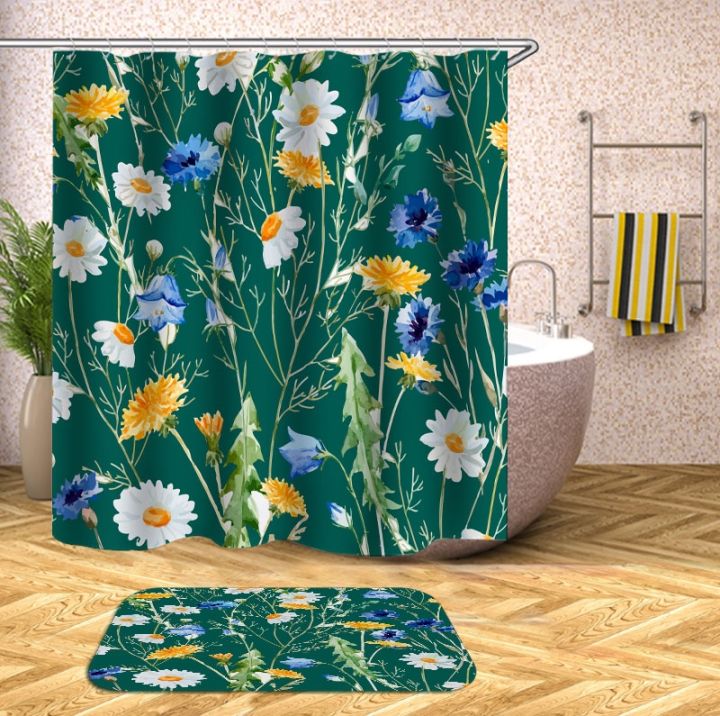 cw-oloey-floral-polyester-shower-curtains-washable-screens-for