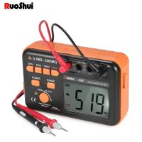 【DT】hot！ RuoShui 60B  Digital Insulation Resistance Tester 1000V Megger Test 2000m Ohm Voltage Short Circuit Input Alarm VC60B