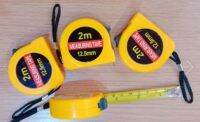 ขายดีตลับเมตรพกพาตลับเมตรจิ๋ว2เมตรMeasuring Tape12.5mm.คละสีอุปกรณ์วัดระยะเครื่องมือช่าง