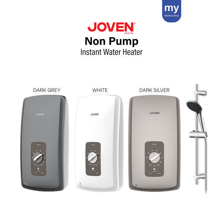Joven Non pump water heater SC33M home shower Lazada
