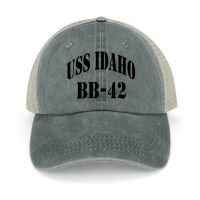 USS IDAHO (BB-42) SHIPS STORE Cowboy Hat black Luxury Hat Women Hat MenS