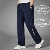 ผู้ชายวิ่งกางเกง Joggers Sweatpant ฤดูใบไม้ผลิฤดูใบไม้ร่วงจ๊อกกิ้งกีฬากางเกงหลวมยิมฟิตเนสตรงระบายอากาศที่ใช้งานกางเกง5XL...