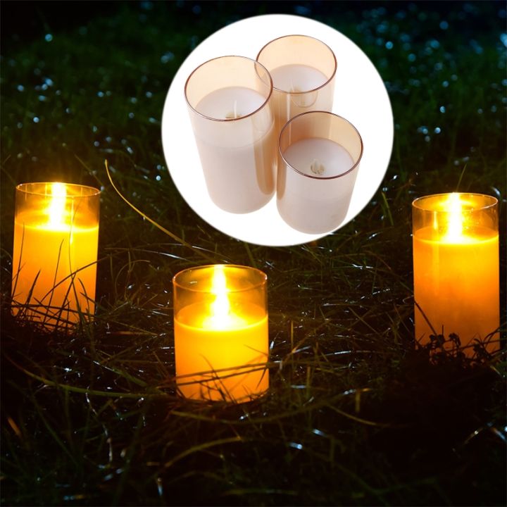 3pack-flameless-led-candles-flickering-timer-remote-fake-wick-moving-flame-faux