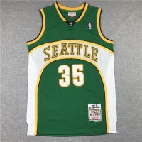 Factory Outlet NBA Jersey Kevin Durant Supersonic Seattle City Edition Jersey Quick-drying Swingman Mens Vest