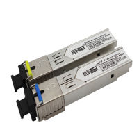 100M Mini Gbic Single Mode Simplex SFP Module LC Compatible SFP CiscoMikrotik Switch GLC-LH-SM Fiber Optic module 320KM