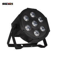 LED Par 7x12W RGBW 4IN1 Lighting Professional For Stage Effec Atmosphere Of Disco DJ Music Party Club Dance Floor