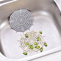 Kitchen Sink Strainer Bathroom Shower Sink Stopper Anti-Blocking Floor Drain Cover Suction-Type Drain Hair Filter Cover Sewer Dishracks Sink accessori