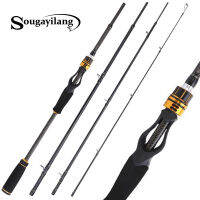 Souilang 1.8m 2.1m 2.4m Casting Fishing Rods with 24 Ton Carbon Fiber Latest Serpentine Reel Seat Ultra Light Pesca Pole