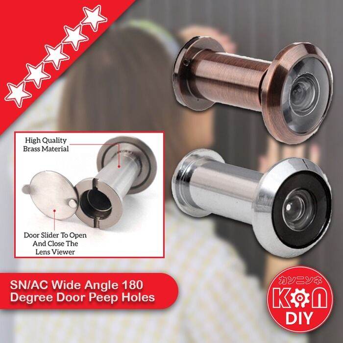 Door Viewer 180 Degree Wide Viewing Angle Door Eye Viewer Door Peephole