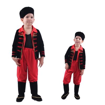 [Free ship] Russian boys ethnic costumes and childrens boys cosplay school dialogue drama stage