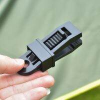 【hot】✽  10pcs Outdoor Large Canopy Rope Clamps Windproof Awning Tent Alligator Barb Clip Multi-functional Practical Durable Accessory